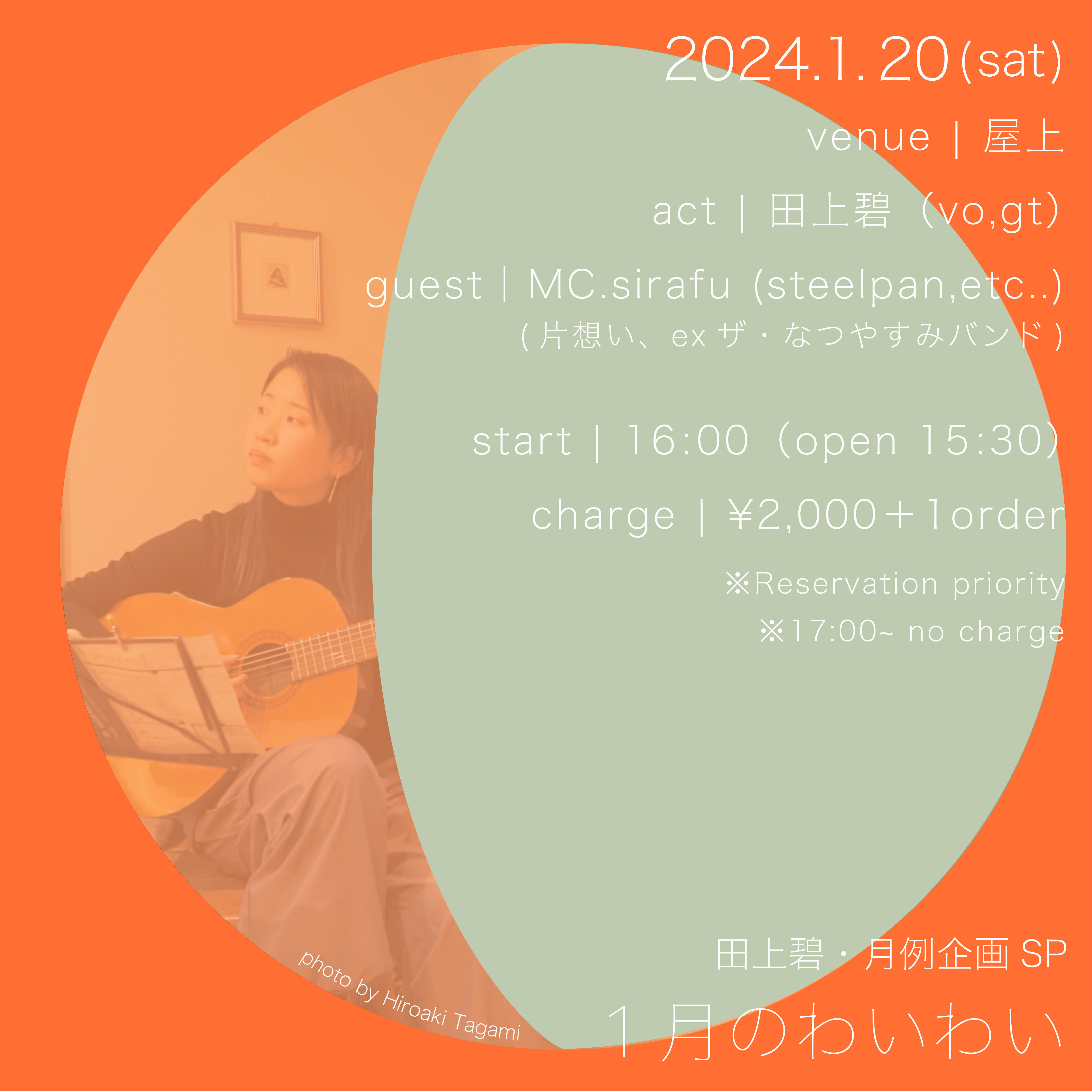 屋上にて月例ひきがたり企画